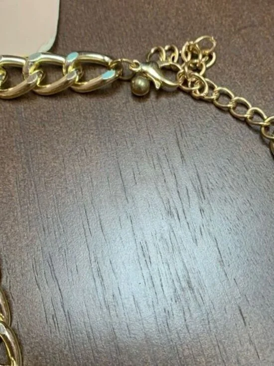 Sexy Geometric U-Shaped Tassel One Shoulder Body Chain Necklace - Picture 3 of 4